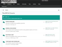 Tablet Screenshot of forum.irfca.org